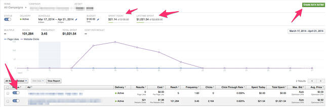 Facebook Ad Set