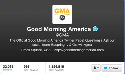 Good Morning America (GMA) on Twitter resized 600