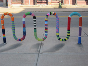 yarnbomb